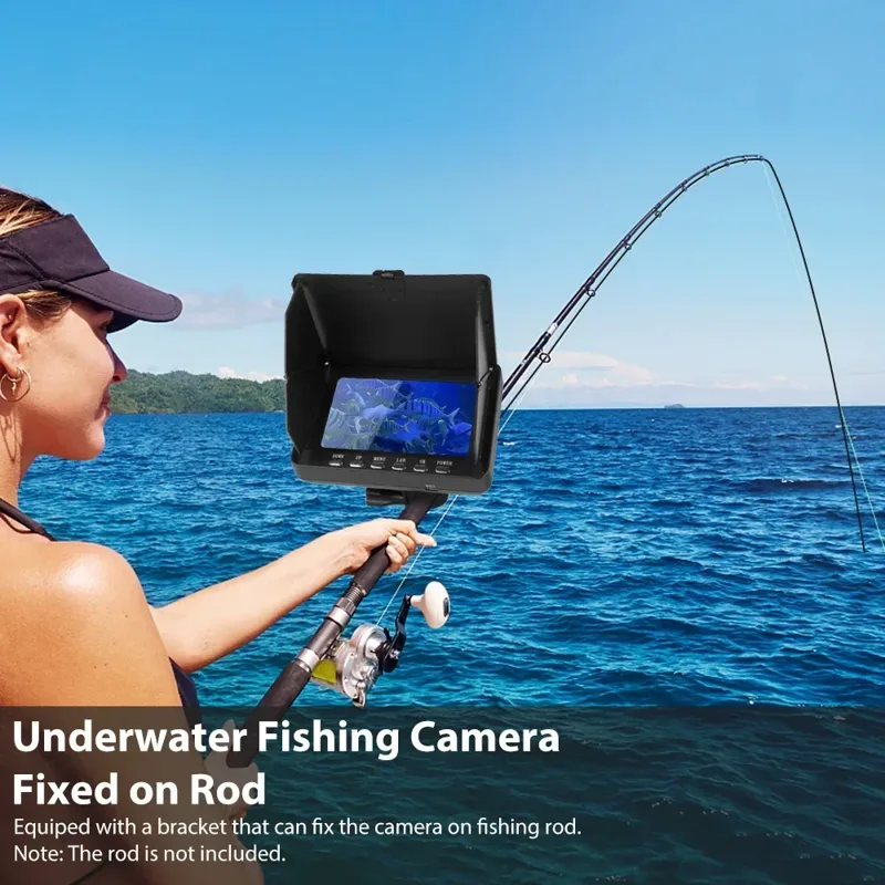 Fish Finder Cable - Pencari Ikan Layar LCD 5.0 Inci