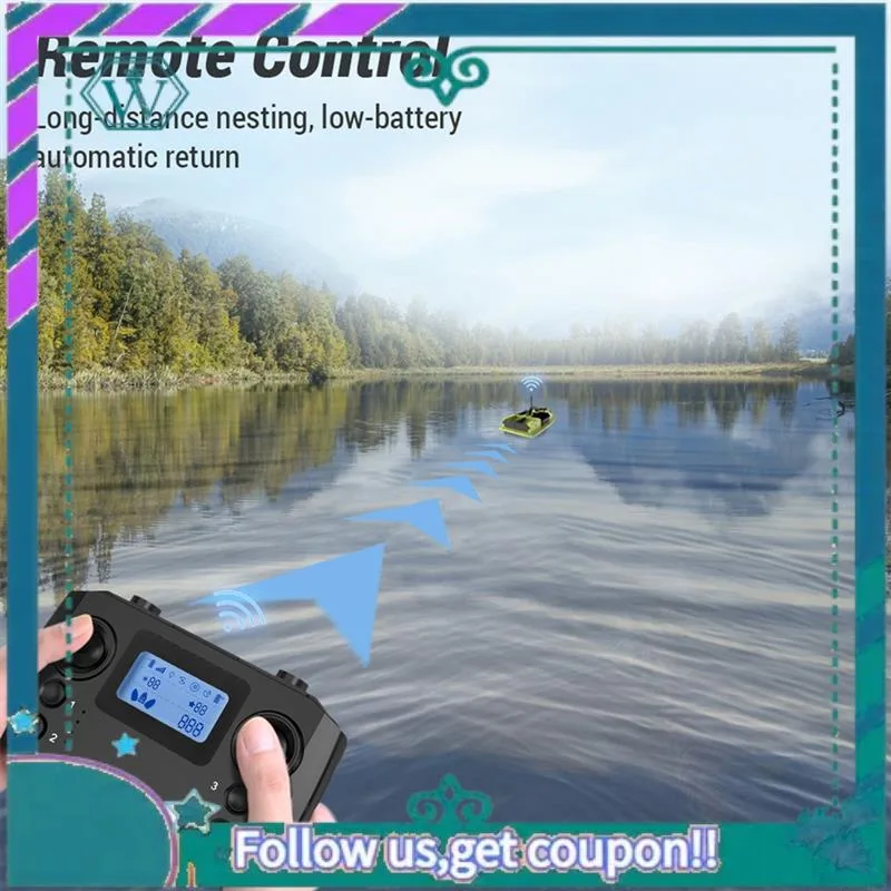 Fishing Gps - A75Q-Remote Control Perahu Umpan Pancing dengan