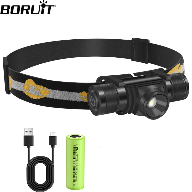 Fish Finder Charger - BORUIT D20 lampu kepala Mini dapat