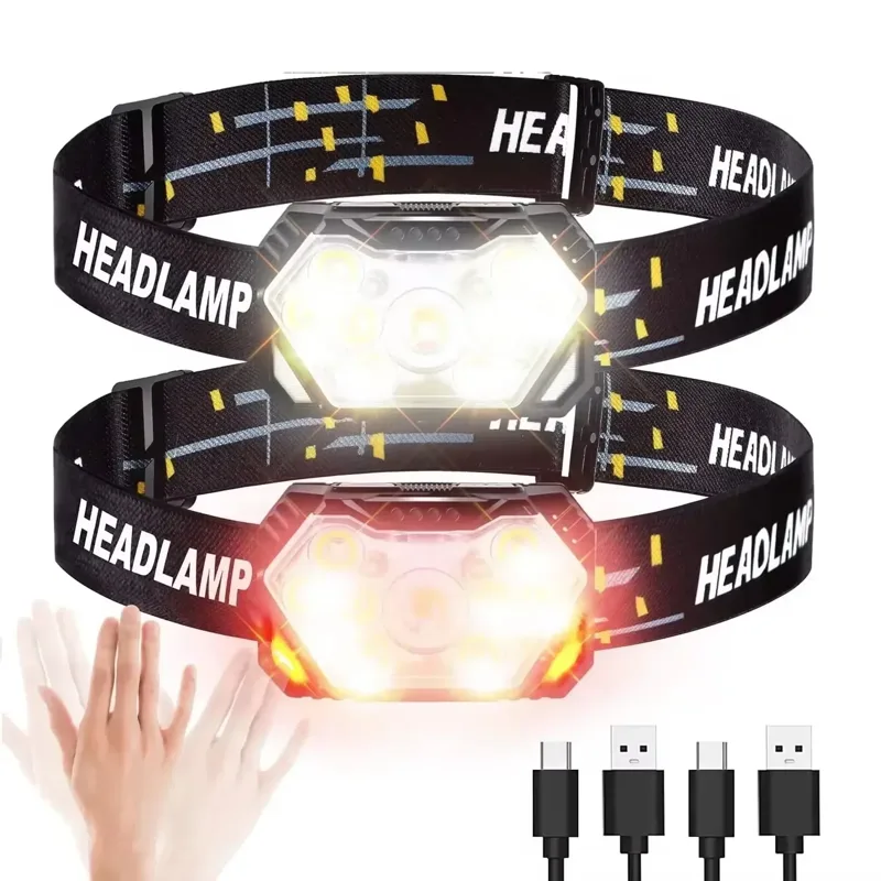 Fish Finder Battery - Lampu depan Sensor LED kuat lampu