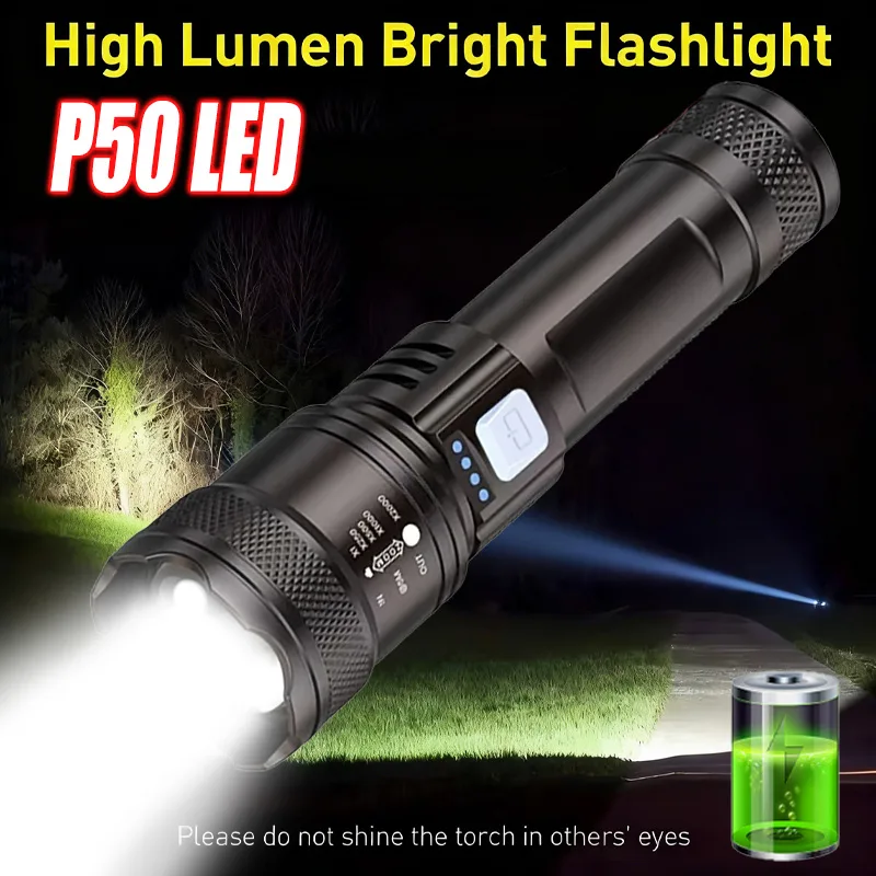 Fishing Light - Senter LED Daya Tinggi, Senter Taktis