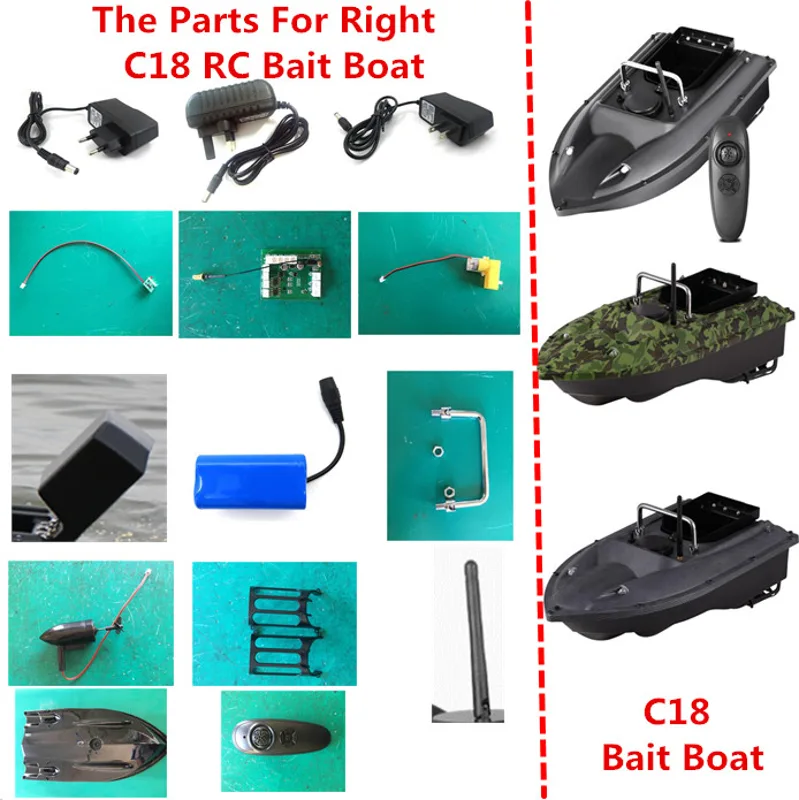 Fish Finder Charger - C18 Remote Control RC Pencari Ikan