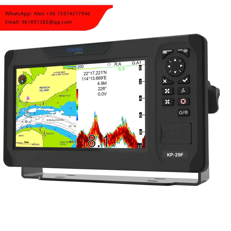 Fish Finder Gps - Plotter Bagan GPS Seri ONWA KP-25