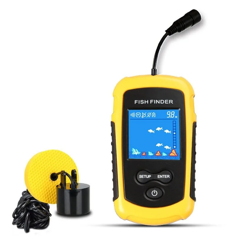 Fish Finder Portable - ABHT-Kayak Portable Fish Depth Finder Alat