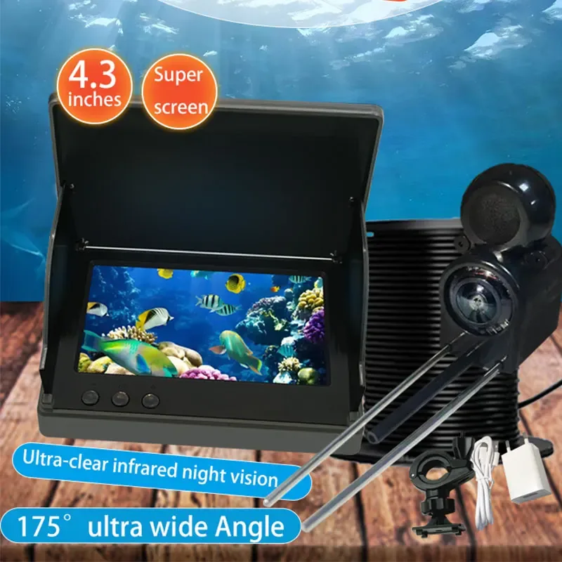 Fish Finder Battery - YS43A Detektor Ikan 4.3 Inci Kamera