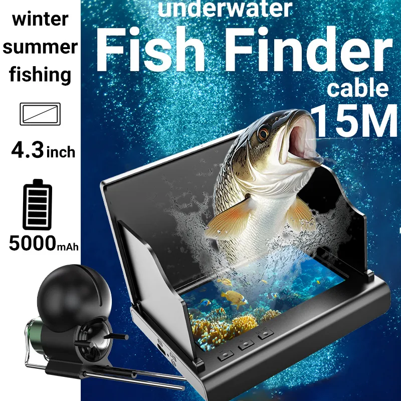 Fish Finder Cable - Kamera Pancing Es 4.3 Inci Fish