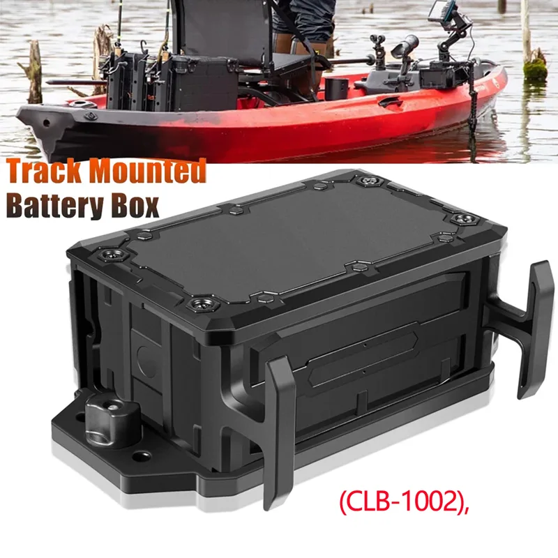 Fish Finder Battery - Kotak Baterai Terpasang di Jalur untuk
