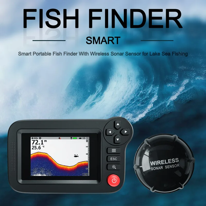 Pencari ikan cerdas-pencari ik - Fish Finder Portable ulasan dan harga