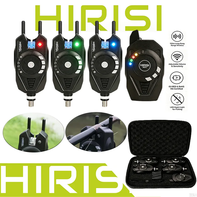 HIRISI SD11 3+1 Alarm Gigitan  - Bite Alarm ulasan dan harga