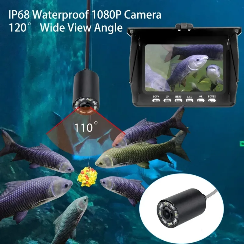 Pencari Ikan Layar LCD 5.0 Inc - Fish Finder Cable ulasan dan harga