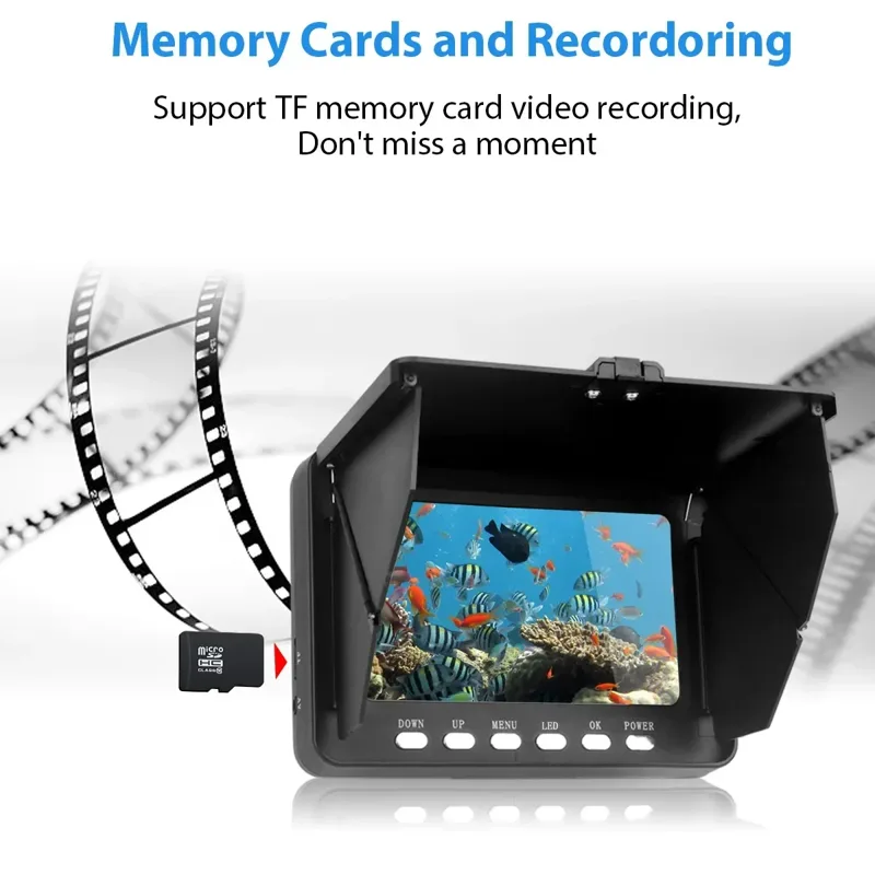 Pencari Ikan Layar LCD 5.0 Inc - Fish Finder Cable ulasan dan harga