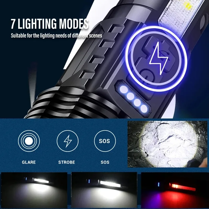 Senter LED Kuat Lampu Camping  - Fishing Light ulasan dan harga