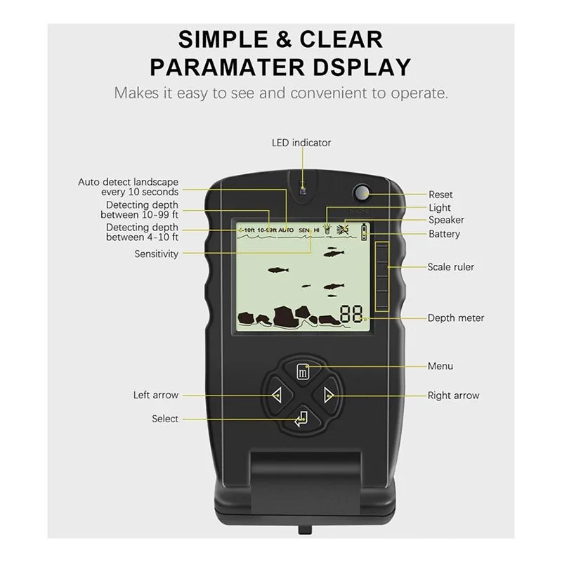 Alat Pendeteksi Ikan Portabel  - Fish Finder Portable ulasan dan harga