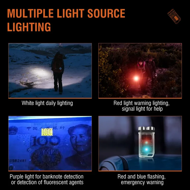 BORUiT V3 Gantungan Kunci LED  - Fishing Light ulasan dan harga