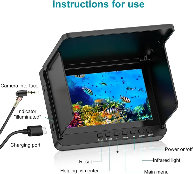 Kamera Pancing Bawah Air, Kame - Fish Finder Portable ulasan dan harga