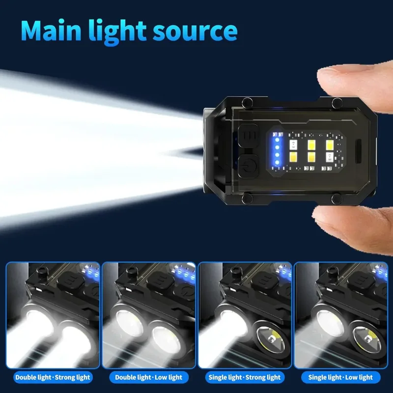 Senter Clip-On Senter Gantunga - Fishing Light ulasan dan harga