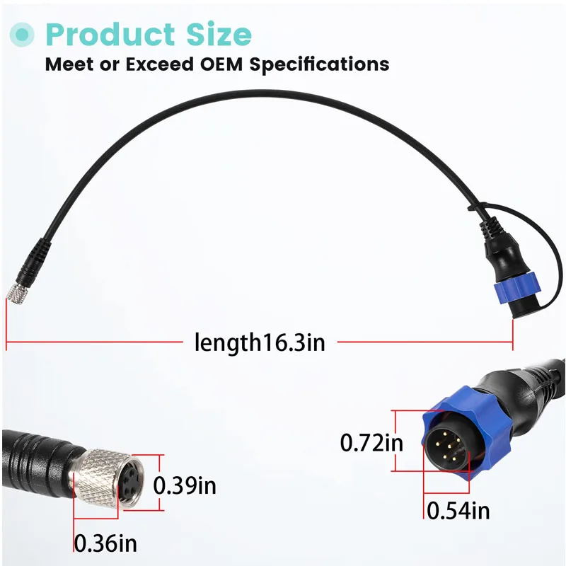 1852060 , 29594, MKR-US2-10 So - Fish Finder Cable ulasan dan harga