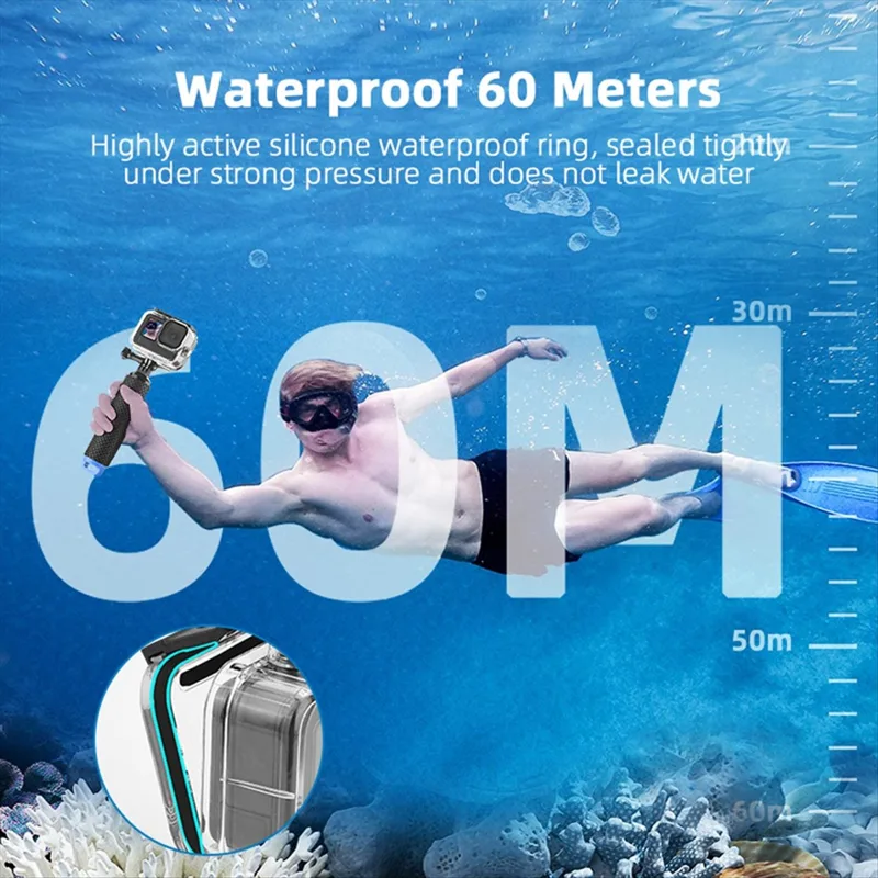 M05K 60M Casing Tahan Air untu - Underwater Camera ulasan dan harga