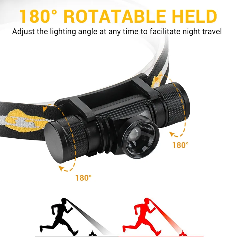 BORUIT D20 lampu kepala Mini d - Fish Finder Charger ulasan dan harga