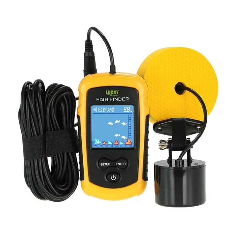 Penemu ikan berkabel portabel  - Fish Finder Portable ulasan dan harga