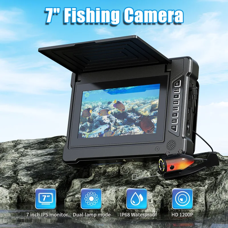 Kamera Pancing Bawah Air 7 Inc - Fish Finder Cable ulasan dan harga