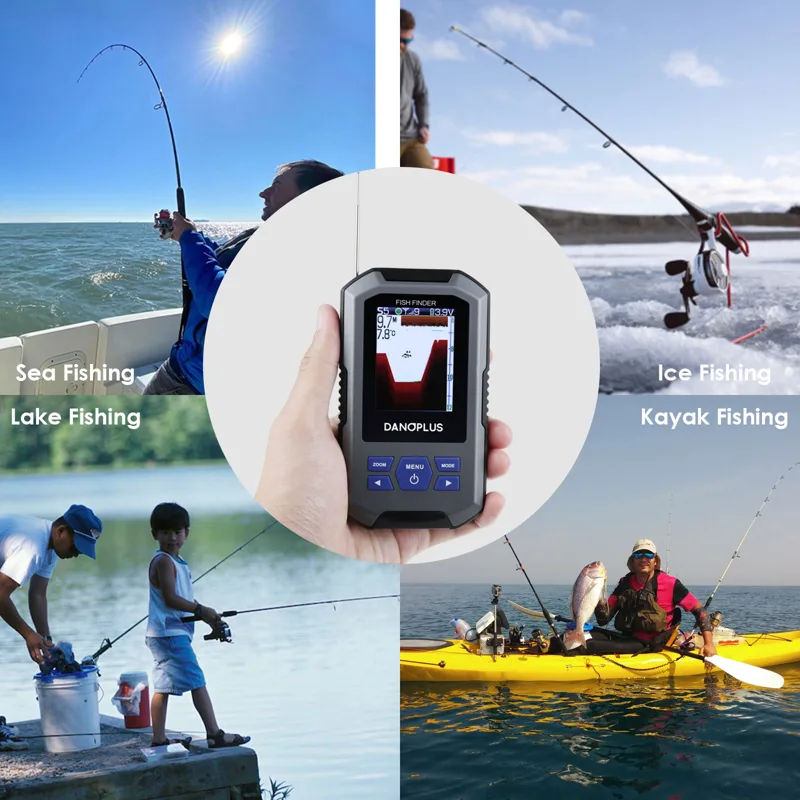 Pencari Ikan Sensor Sonar Nirk - Fish Finder ulasan dan harga