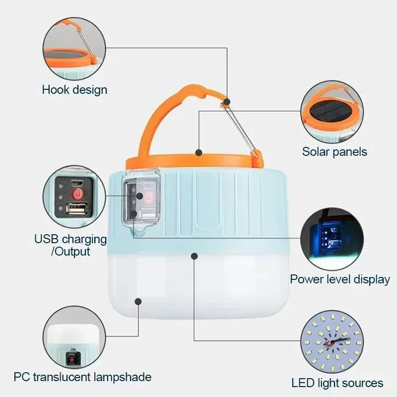 Lampu Camping Tenaga Surya LED - Fishing Light ulasan dan harga