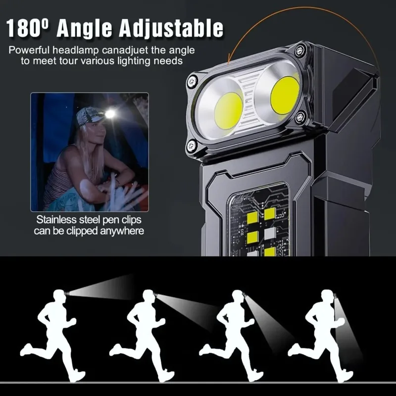 180 °   Senter LED Putar USB I - Fishing Light ulasan dan harga