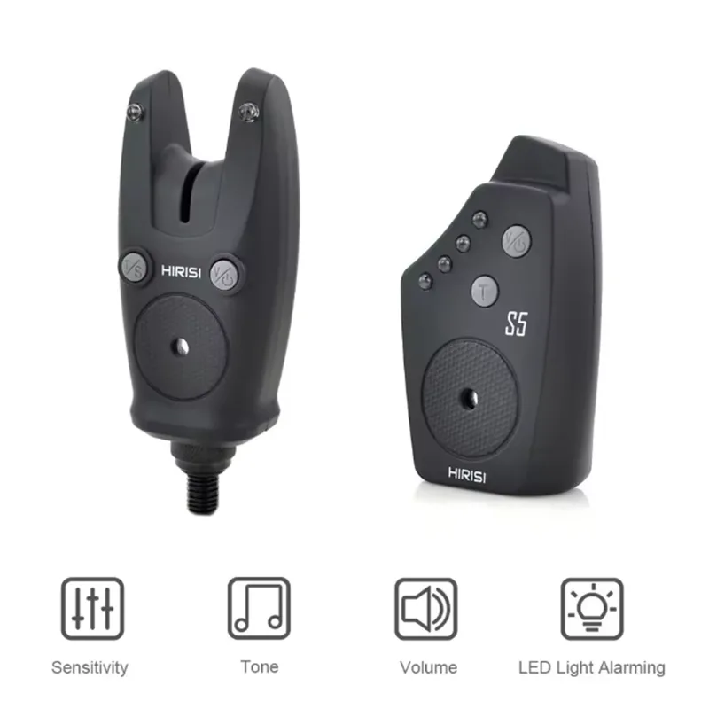 Alarm Gigitan Ikan Hirisi S5,  - Bite Alarm ulasan dan harga