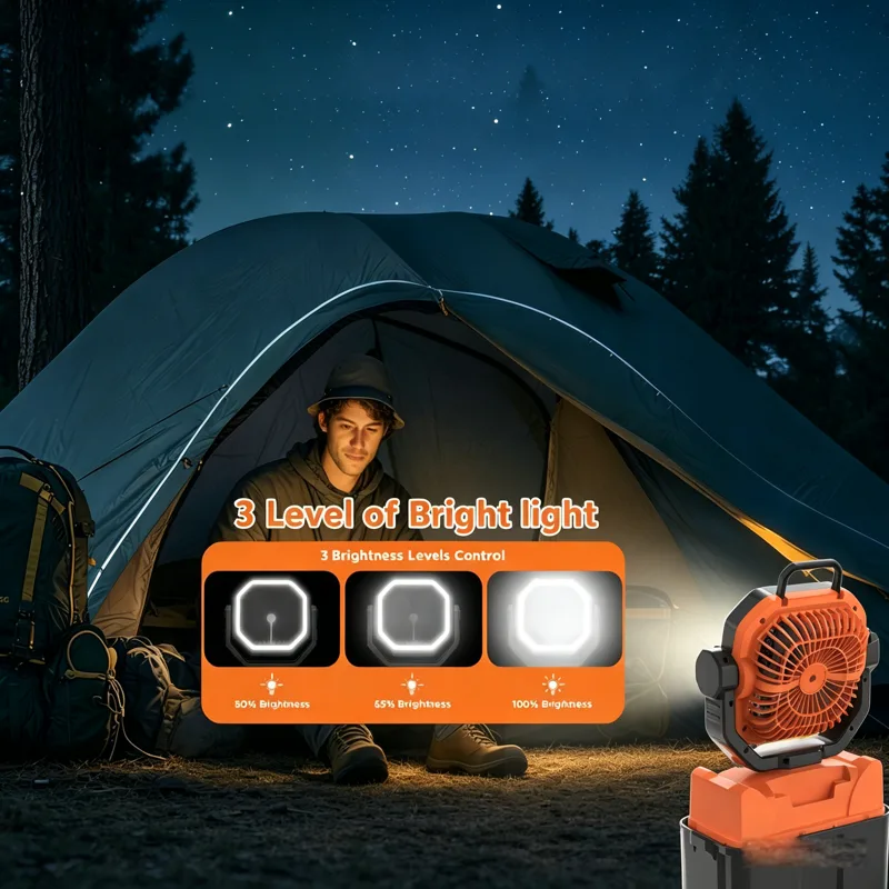 Kipas Semprot Camping 30000mAh - Fish Finder Battery ulasan dan harga