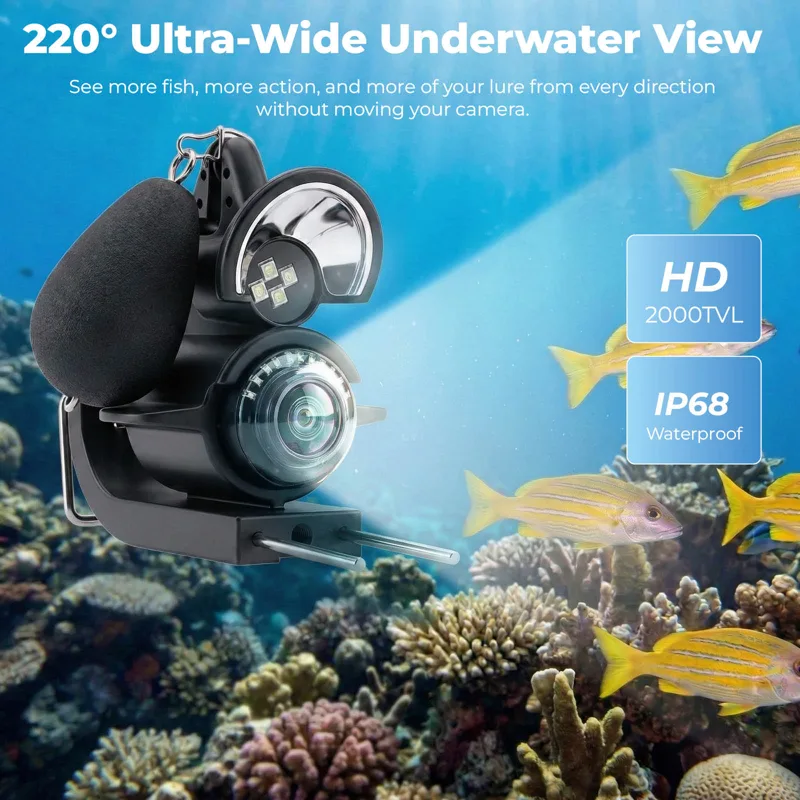 Pencari Ikan Visual Bawah Air  - Fish Finder Portable ulasan dan harga