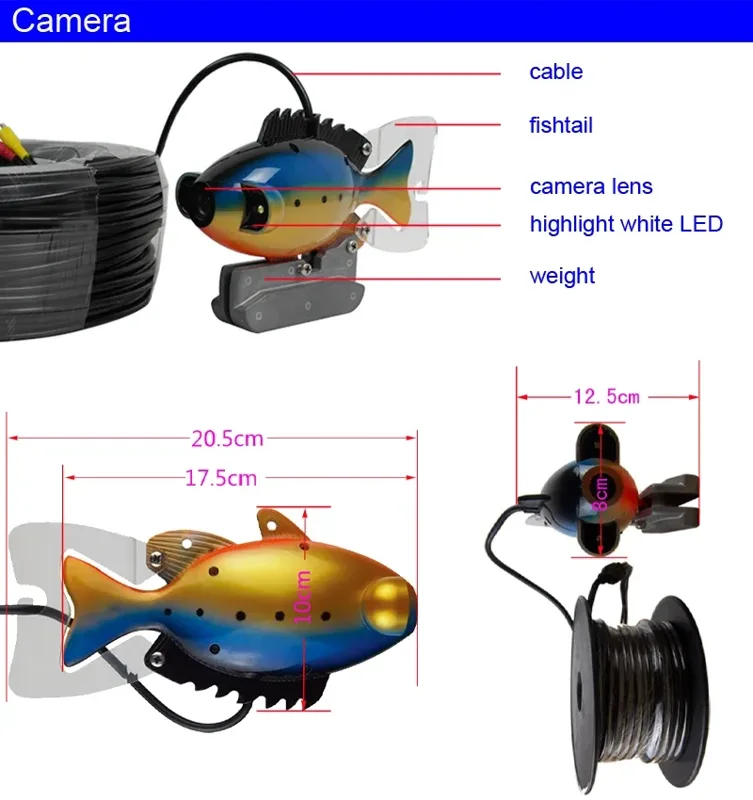 Sistem Pemantau Ikan Bawah Air - Fish Finder Portable ulasan dan harga
