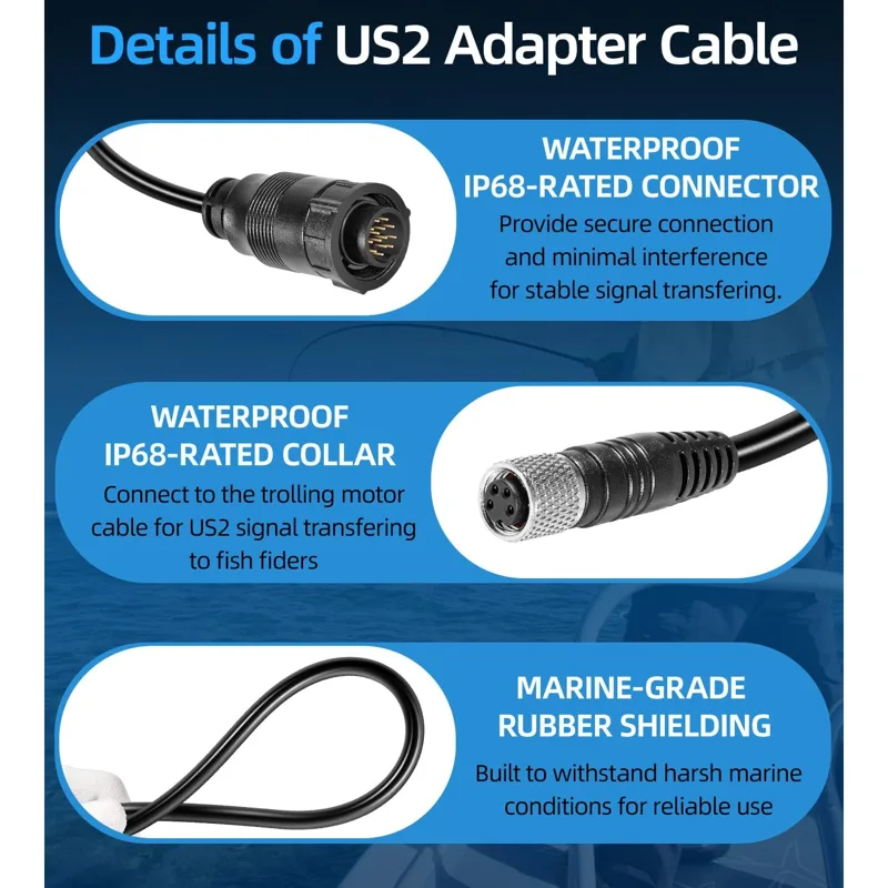 Untuk Minn Kota MKR-US2-13 Kab - Fish Finder Cable ulasan dan harga