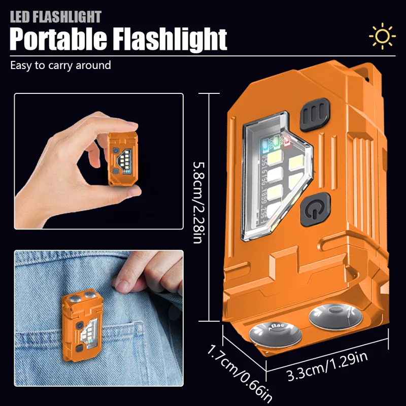 Senter Gantungan Kunci Mini ED - Fishing Light ulasan dan harga