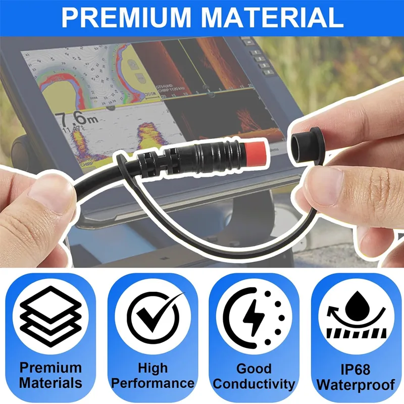 Adaptor Penghubung Kabel Daya  - Fish Finder Cable ulasan dan harga