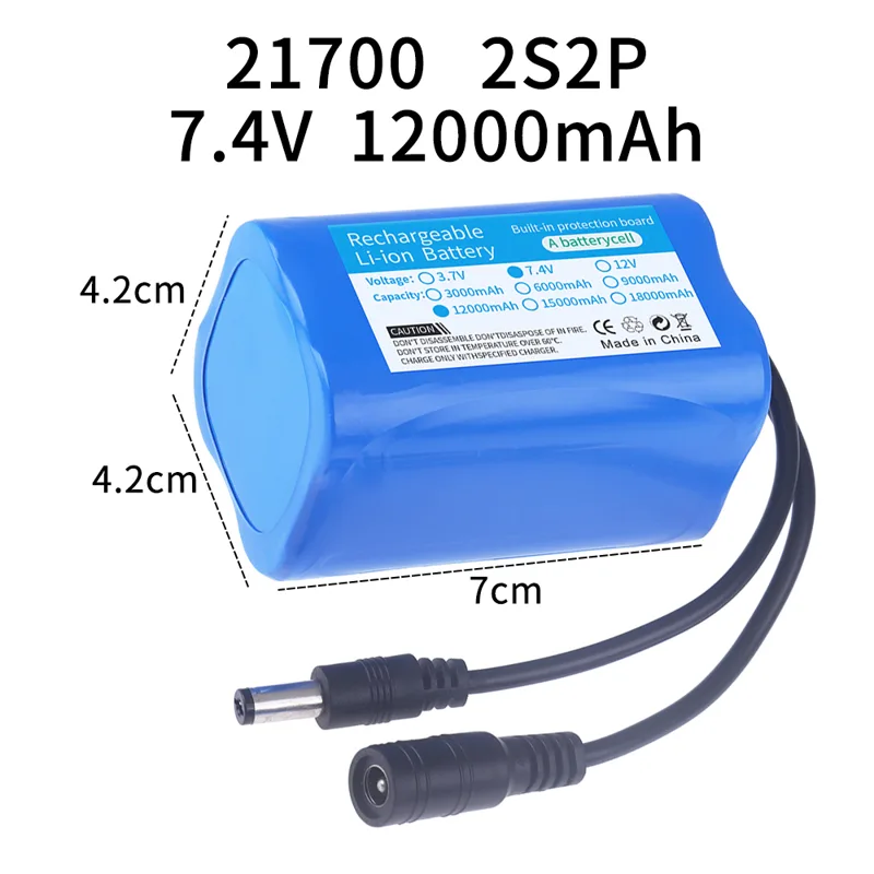 Baterai 7.4V 3000mah/6000mah/9 - Fish Finder Charger ulasan dan harga