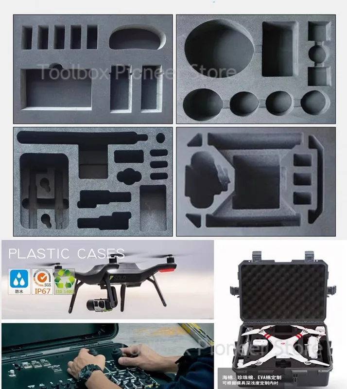 Kotak peralatan plastik ABS ko - Fish Finder Case ulasan dan harga