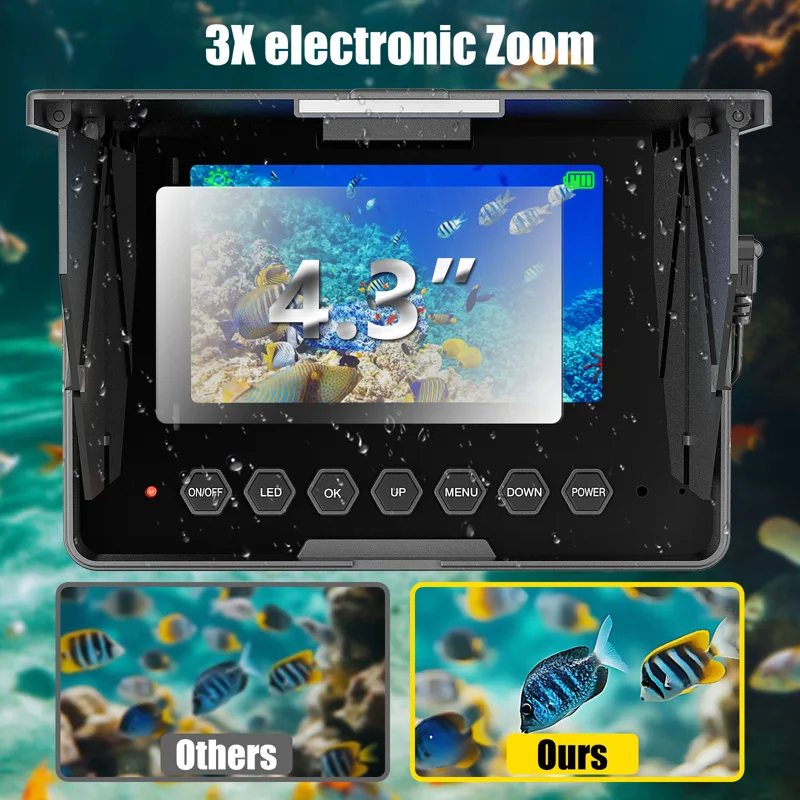 Kamera Memancing Bawah Air - P - Fish Finder Battery ulasan dan harga