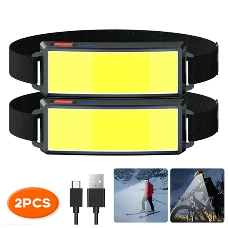 Lampu Depan LED Portabel COB L - Fish Finder Battery ulasan dan harga