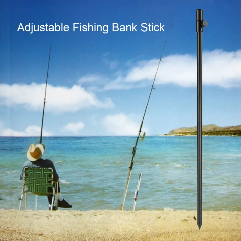48-75cm stik pancing logam cam - Bite Alarm ulasan dan harga