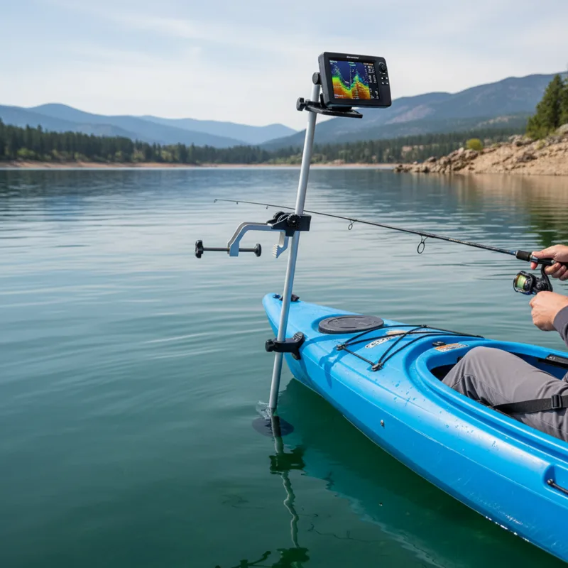 Pemasangan Fish Finder untuk K - Fish Finder Mount ulasan dan harga