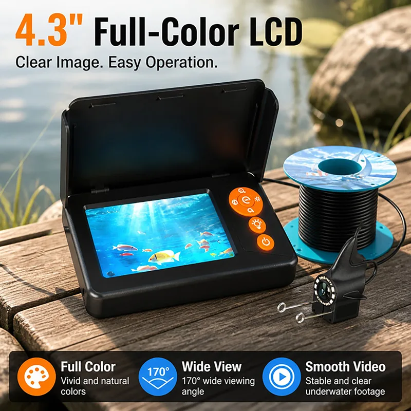 Kamera Bawah Air Fish Finder 1 - Fish Finder Portable ulasan dan harga