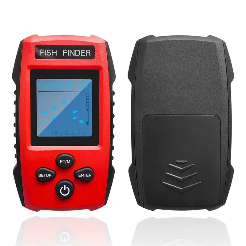 Transduser Sonar Berkabel LCD  - Fish Finder Transducer ulasan dan harga