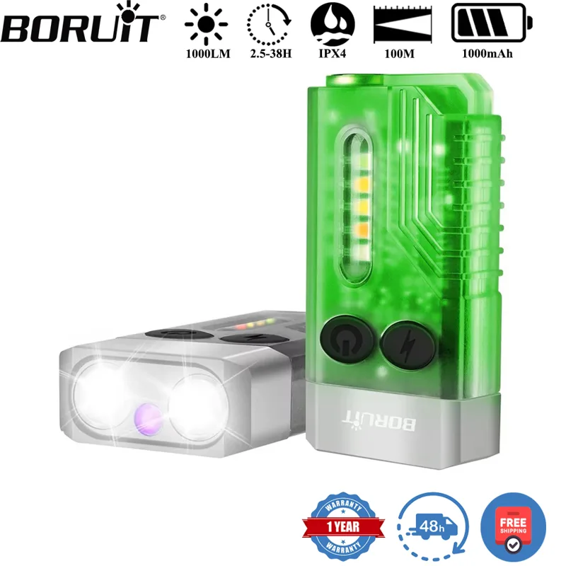 BORUiT V10 Gantungan Kunci Sen - Fishing Light ulasan dan harga