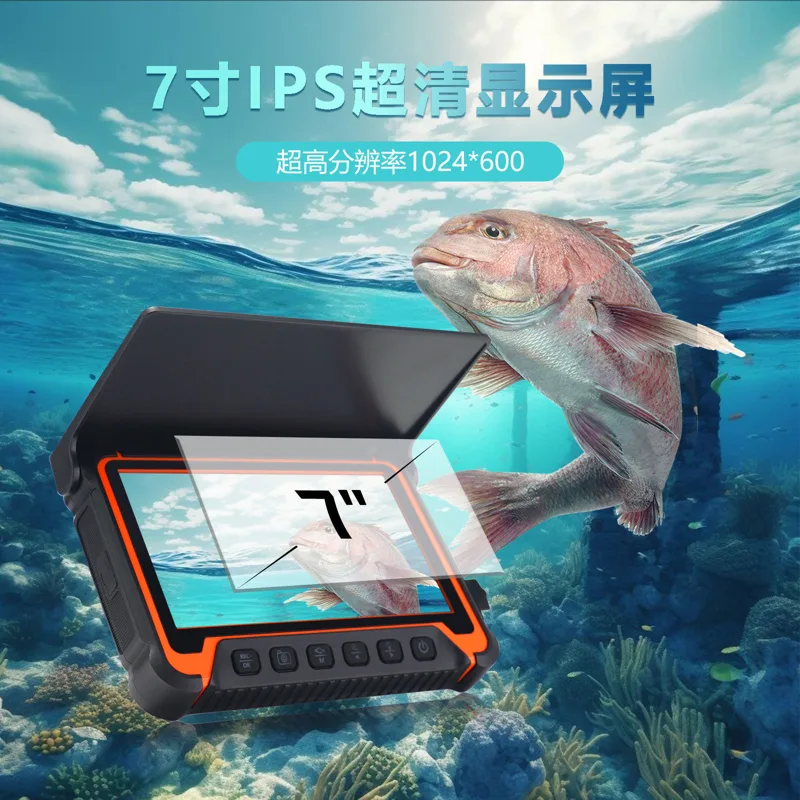 Layar IPS 5 Inci Kamera Pancin - Fishing Camera ulasan dan harga