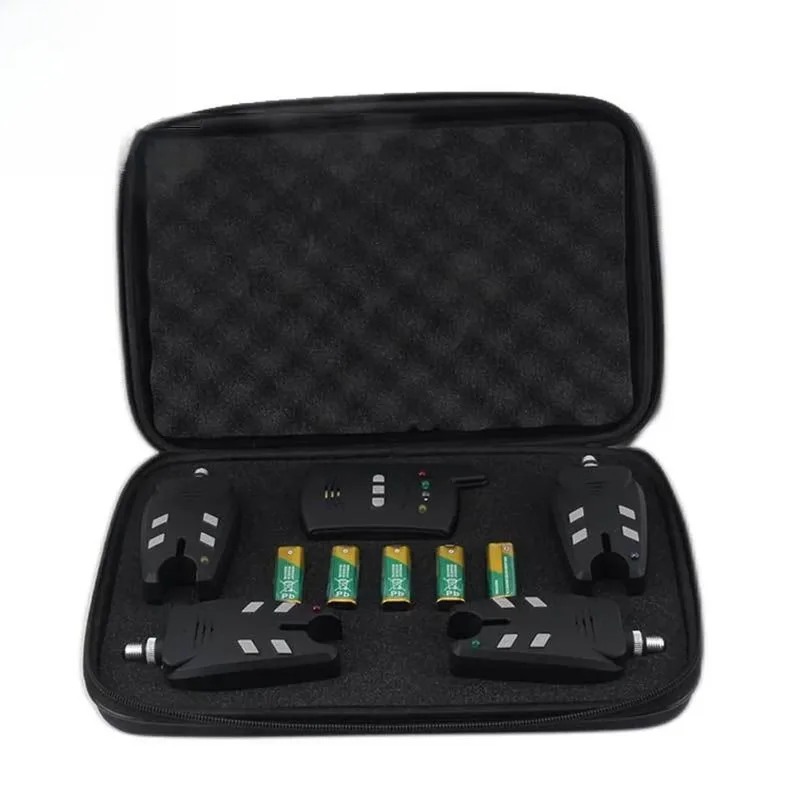 Kotak Set Alarm Pancing 1+4 De - Fish Alarm ulasan dan harga