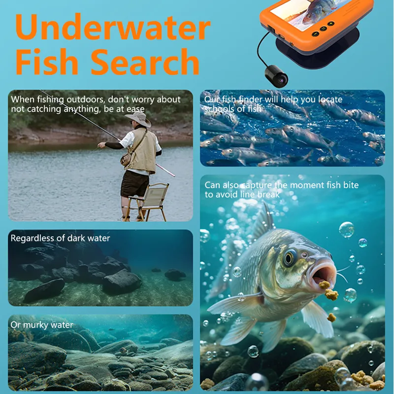 Kamera Memancing Bawah Air 4.3 - Fishing Camera ulasan dan harga