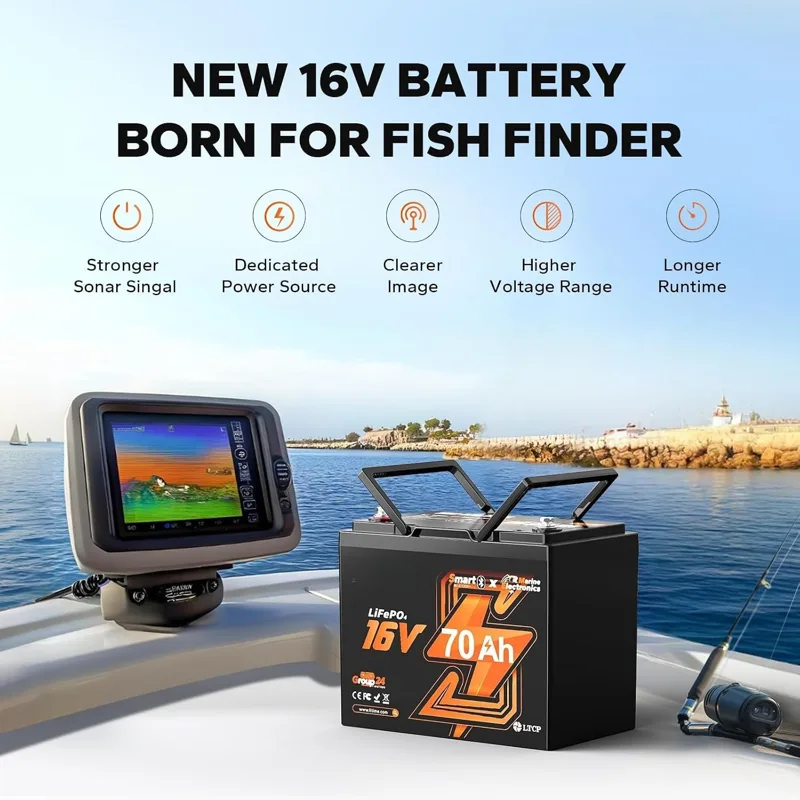 Baterai Lithium Fish Finder 16 - Fish Finder Battery ulasan dan harga