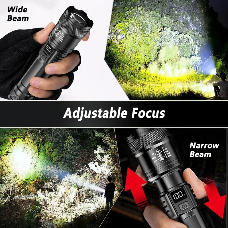 Senter LED Ultra Terang 2000LM - Fishing Light ulasan dan harga
