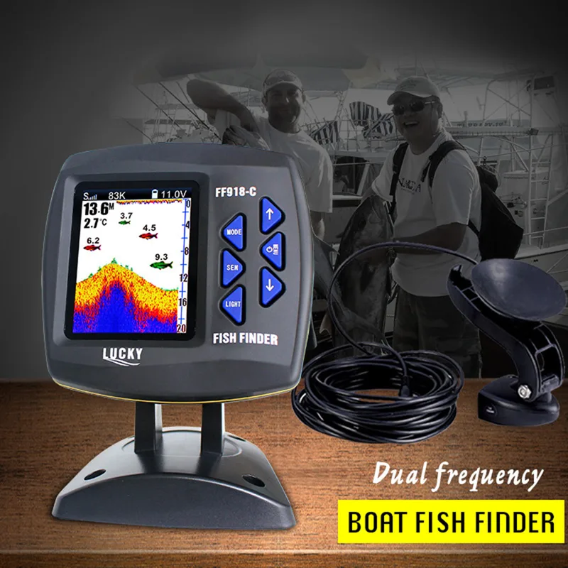 Pencari ikan kabel frekuensi g - Fish Finder Cable ulasan dan harga